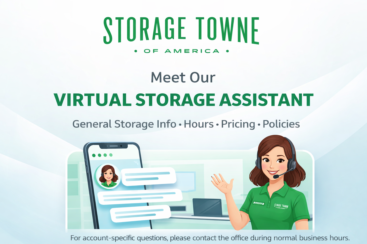 Storage Towne of America Virtual Assistant Storage Towne of America Virtual Assistant